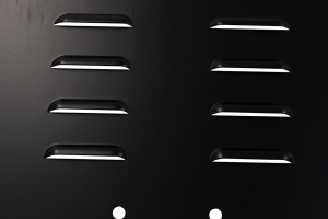 Fishbone Offroad Hood Louver - Black  - JK 2007-12