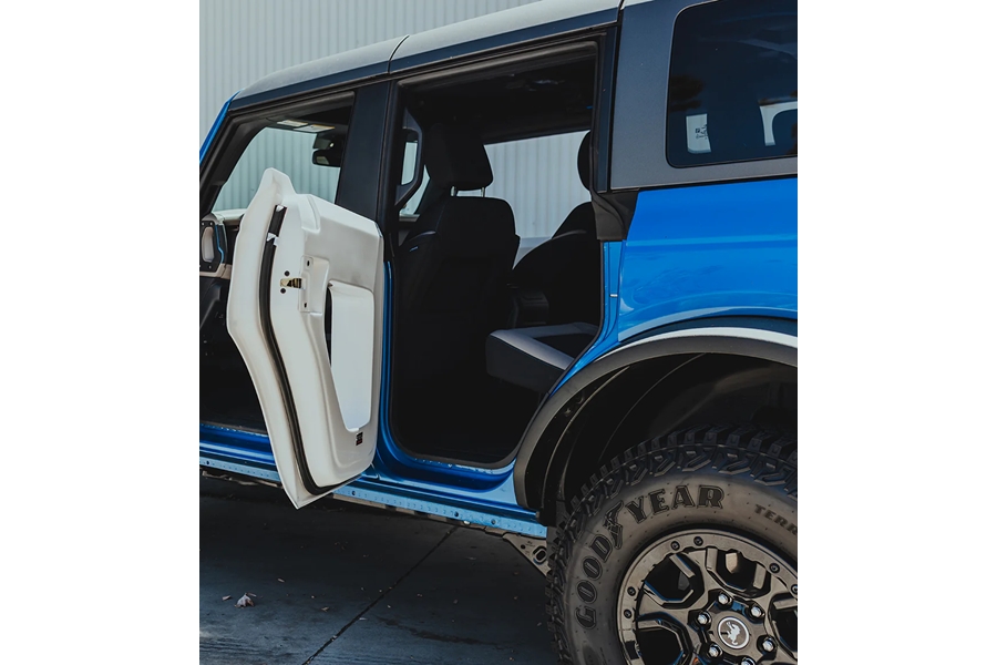 Anderson Composites Fiberglass Halo Rear Doors - Pair - Bronco 2021-23 4Dr