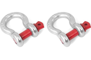 Rugged Ridge 7/8-Inch D-Ring Shackle Set  