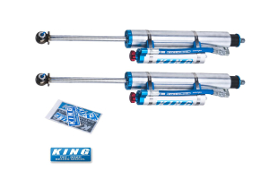 King Shocks 2.5 OEM Performance Series Front Shocks w/Adjuster 3-5in Lift - JK