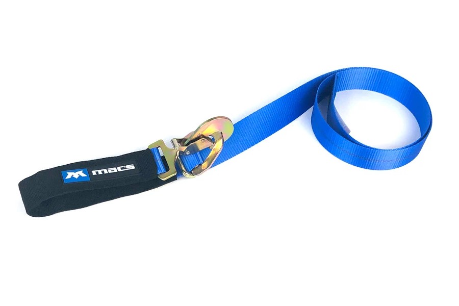 Mac's Combination Axle Strap 2in x 8ft Black