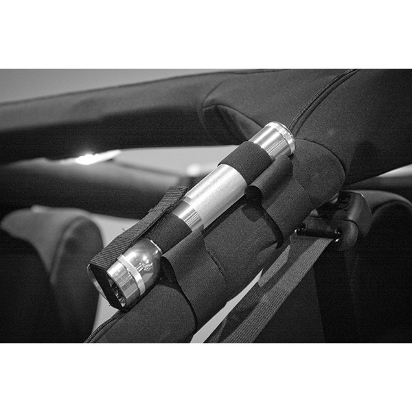 Rugged Ridge Sport Bar Flashlight Holder - Wrangler 1955+