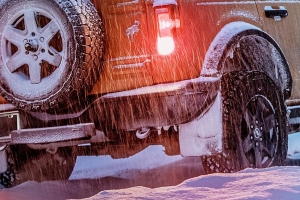 Weather Tech No Drill, Laser Measured, Custom Mud Flaps, Front Pair, Black - Bronco 2021