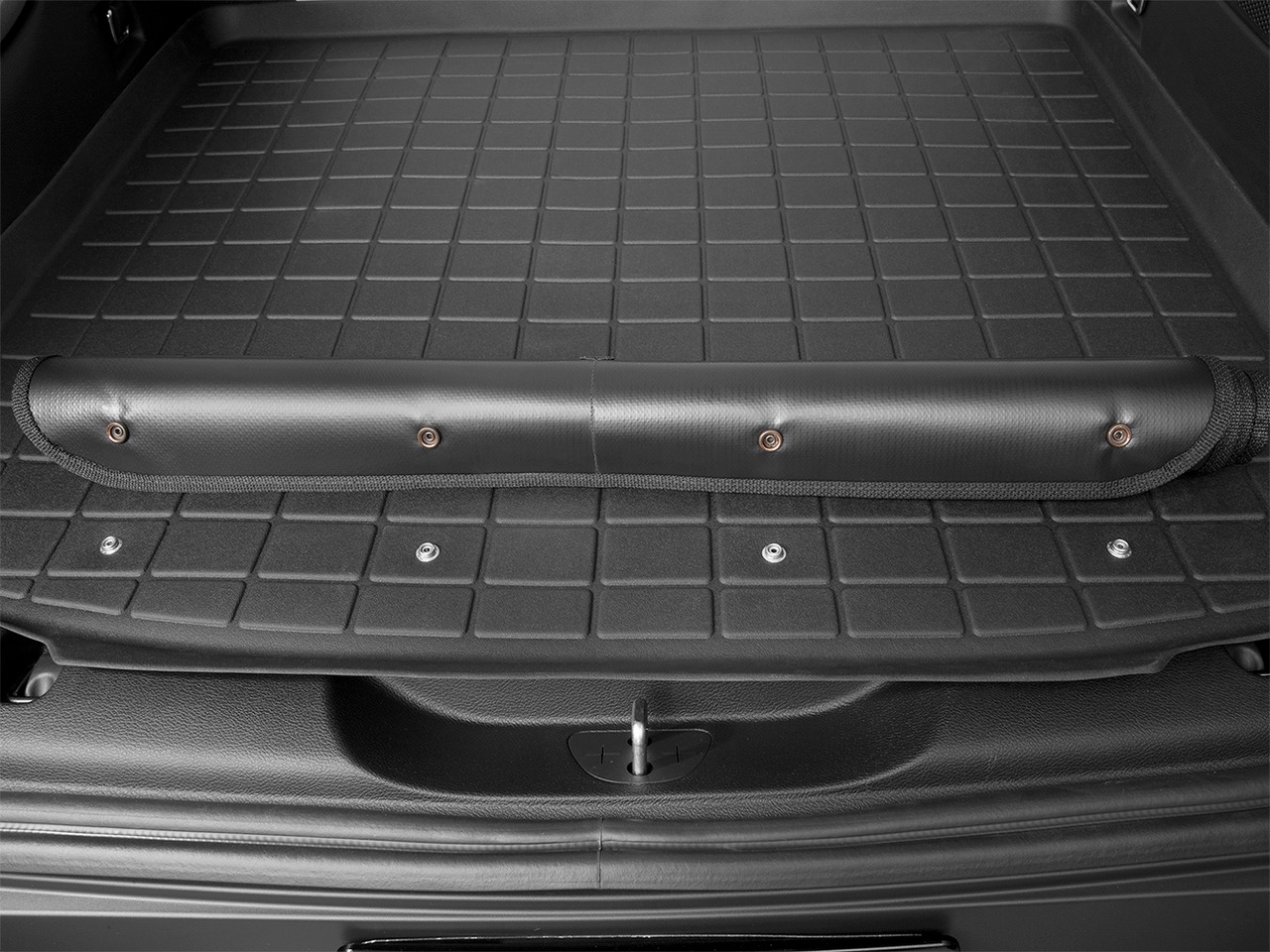 WeatherTech Extended Cargo Liner with Bumper Protector, Black - JK 15-18