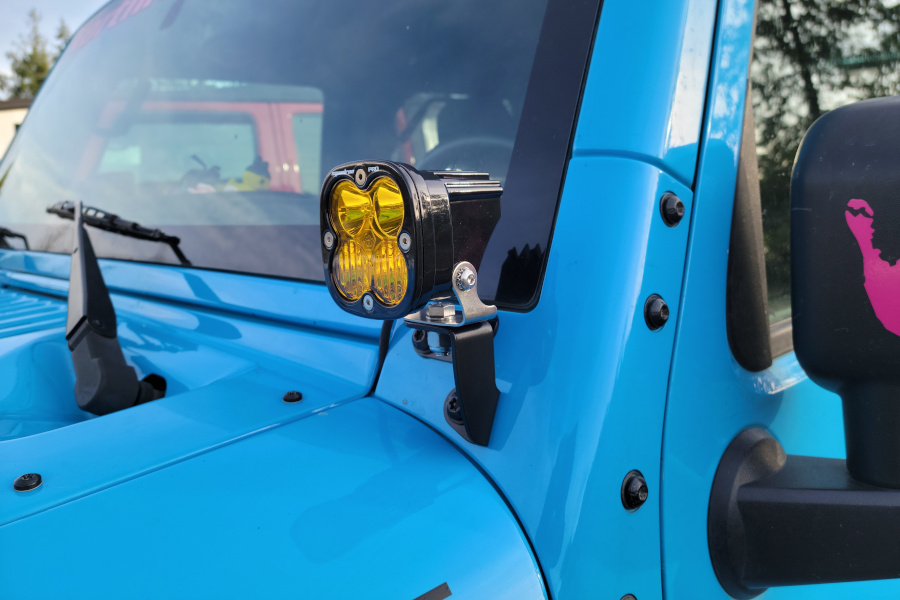 Grimm Offroad  A-Pillar Light Mount  - JK