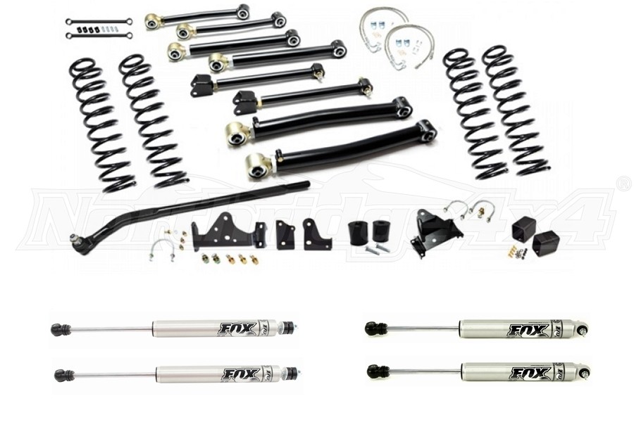 EVO Manufacturing 4in Enforcer Stage 3 Package w/ Shock Options  - JK