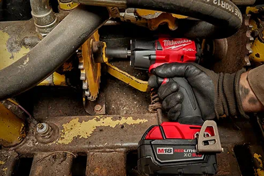 Milwaukee Tool M18 FUEL 12in Mid-Torque Impact Wrench w Friction Ring Bare Tool