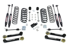 Teraflex 4in Lift Kit W/4 Lower Flexarms & 9550 Shocks - TJ/LJ