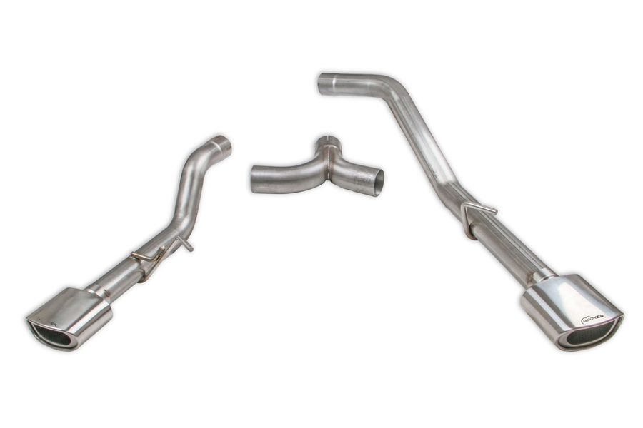 Hooker Blackheart 2.5in Dual Axle-Back Exhaust System - JT 3.6L