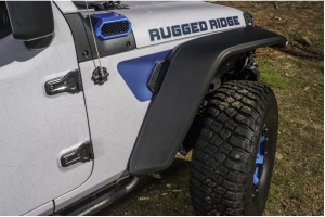 Rugged Ridge Max Terrain Front and Rear Fender Flare Set  - JL