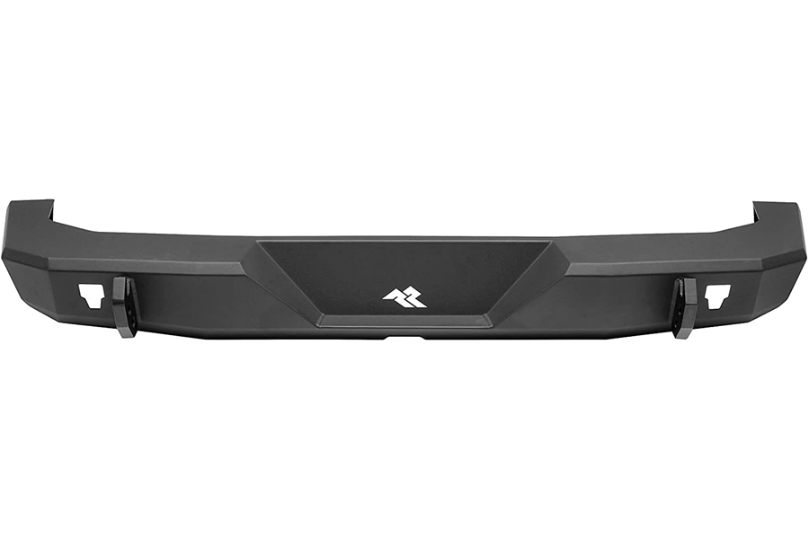 Rugged Ridge HD Rear Bumper - Textured Black - JK 