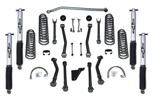 Rubicon Express SuperFlex 3.5in Short Arm Lift Kit, w/Mono Tube Shocks - JK 2DR