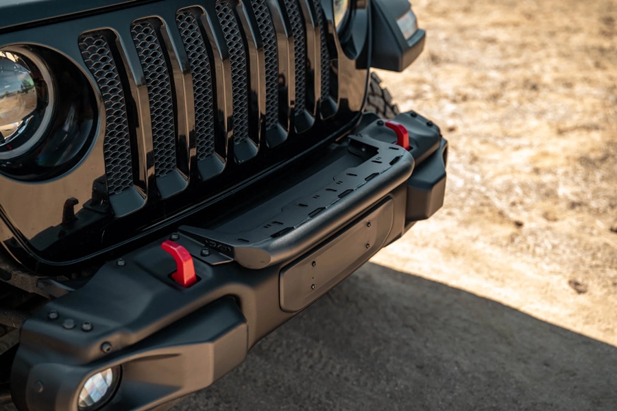 DV8 Offroad Push Bar for Mopar Rubicon Steel Bumper - JL