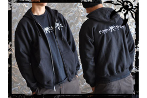 Poison Spyder Zip-Up Hoodie Black Small