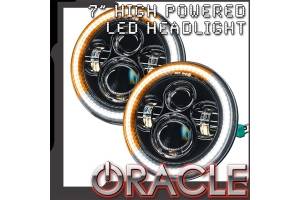 Oracle Switchback LED Halo Headlights - Pair - JK 