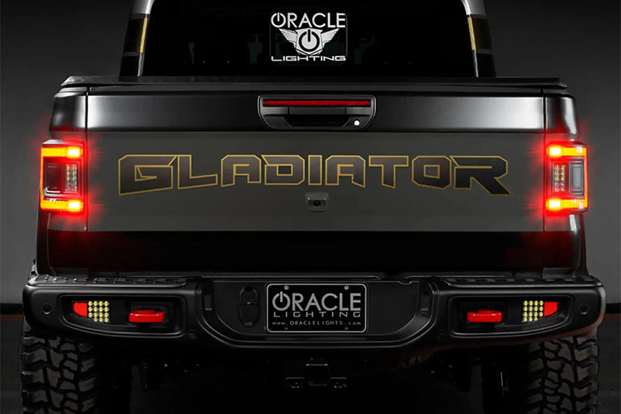 Oracle V2 Flush Mount LED Tail Lights - Standard Red Lens - JT