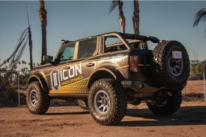 ICON Vehicle Dynamics 21-Up Rear Adjustable Tubular Rear Track Bar Kit - Bronco 2021+