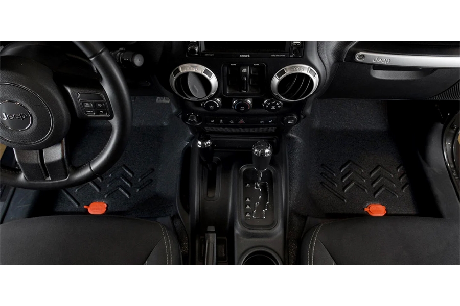 ArmorLite Front Flooring Set - Mesa Smoke - JK 2Dr 2011+