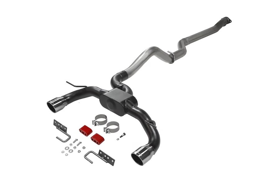 Flowmaster Outlaw Cat-Back Exhaust System w/ Chrome Tips - Bronco 2021+ 2Dr