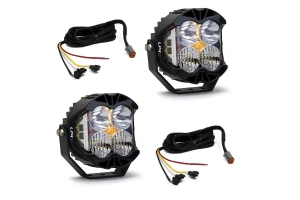Baja Designs Pro Bumper Light Kit  Combo Clear - JL/JT w/ OE Steel Bumper