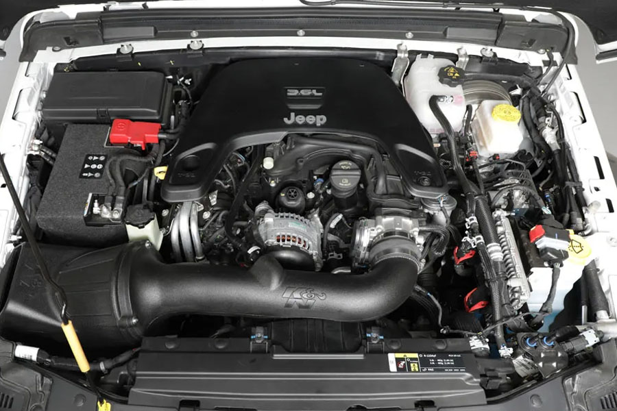 K&N Filters 57 Series FIPK Cold Air Intake - High-Flow, Roto-Mold Tube - JT/JL 3.6L