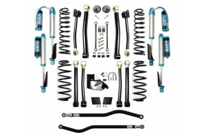 EVO Manufacturing 3.5in Enforcer PLUS Stage 4 Lift Kit w/ King 2.5 Shocks - JL 