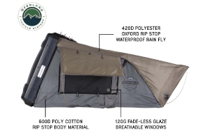 Overland Vehicle Systems  2 Person Bushveld II Hard Shell Roof Top Tent 