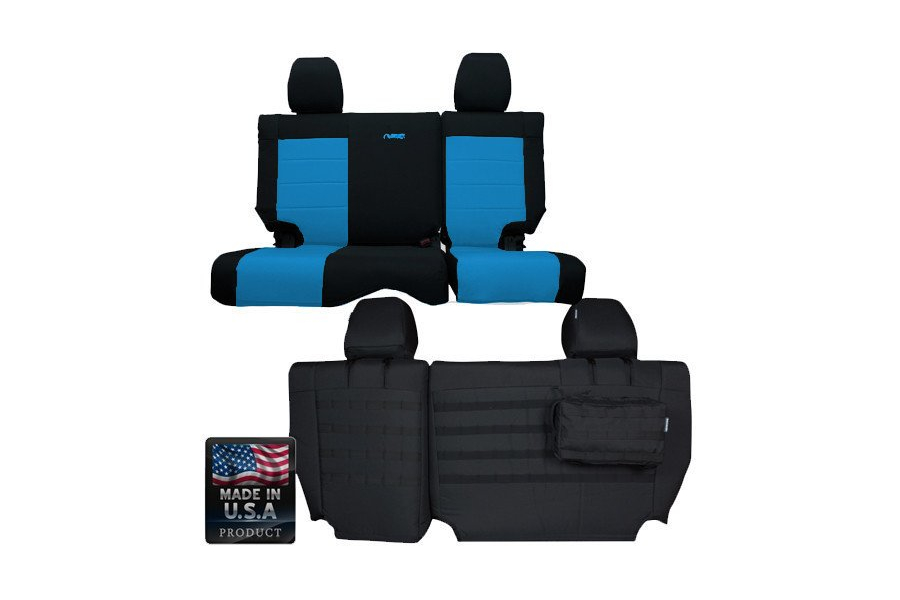 Bartact MilSpec Rear Seat Cover BlackBlue JKSC1112R4BUNorthridge4x4