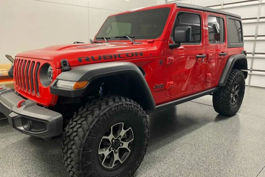 EVO Manufacturing 2.5in Enforcer Overland Stage 1 Lift Kit w/ King 2.0 Shocks  - JL Diesel 
