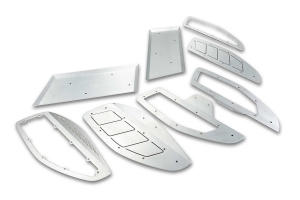 Motobilt Hood Vent Kit - Bare - JK 10A Rubicon