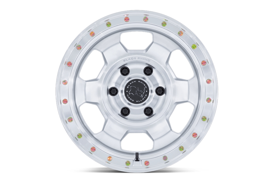 Black Rhino Trooper Wheel, 17x8.5 5x5 -10mm - Silver - JT/JL/JK