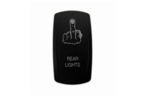 sPOD Rear Light (Middle Finger) Rocker Switch Cover