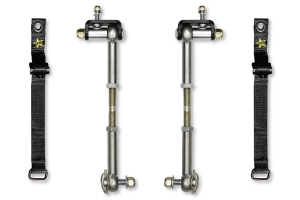 Rock Krawler Front Extended Sway Bar Disconnects - 2in-6in - TJ/LJ