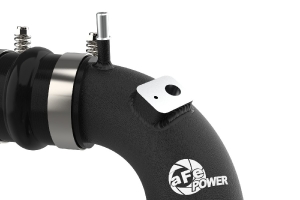 AFE Power BladeRunner 3in Aluminum Hot/Cold Charge Pipe Kit -Black - Bronco 2.3L 2021+