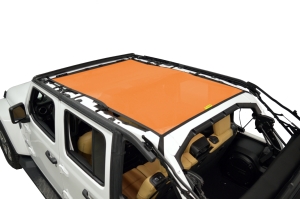 Dirty Dog 4x4 Sun Screen Safari length - Orange - JL 4DR