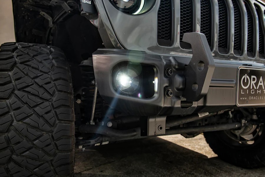 Oracle Lighting High Performance 20W LED Fog Lights, ColotShift, No Controller - JT/JL/JK