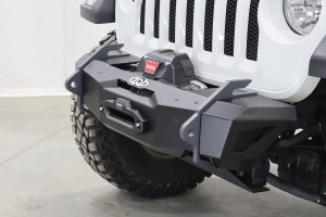 LOD Black Ops Stubby Winch Front Bumper - Black  - JT/JL/JK
