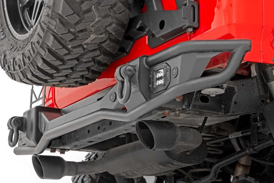 Rough Country Rear Tubular Bumper    - JL 