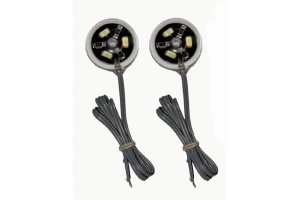 Off Road Only LiteSpot Rock Lights Chassis LEDs, Pair - Amber 