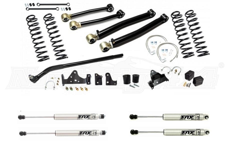 EVO Manufacturing 3in Enforcer Stage 2 Package w/ Shock Options - JK
