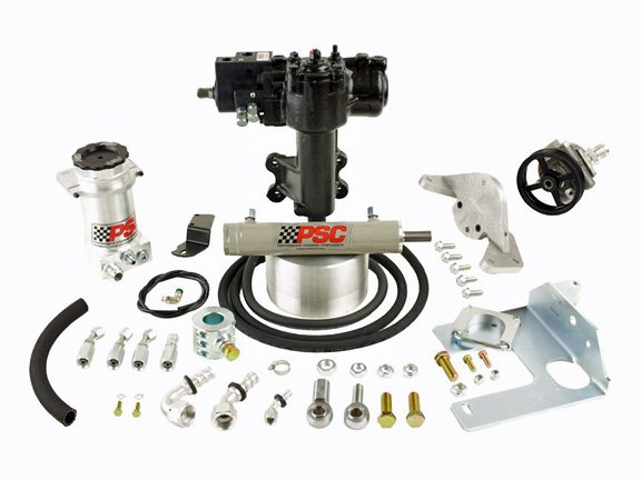 PSC Extreme Duty Cylinder Assist Kit, W/ Stock Front Axle - JK 4DR 12+