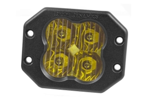 Diode Dynamics SS3 Pro Flush Mount LED Pod - Yellow Driving