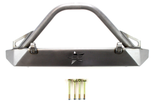 Crawler Conceptz Skinny Series Front Bumper w/Bar And Tabs Bare - JK