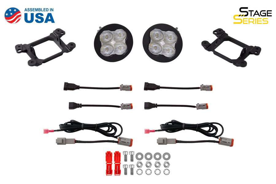Diode Dynamics SS3 Pro Type M LED Light Kit, ABL Yellow - SAE Fog