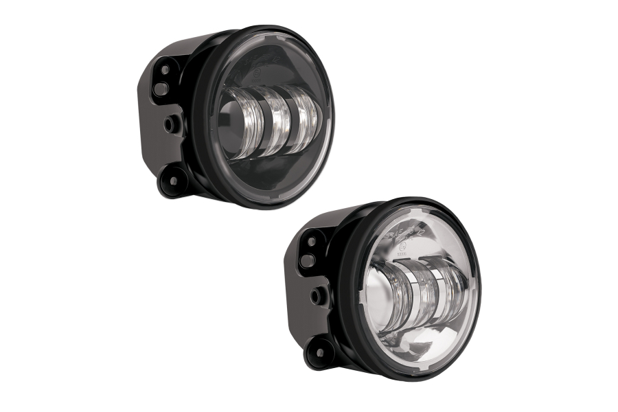Jeep JK JW Speaker Model 6145 J Series LED Fog Lights Chrome Jeep