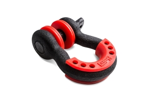 Body Armor 3/4in Black D-Ring w/ Red Isolators - Single