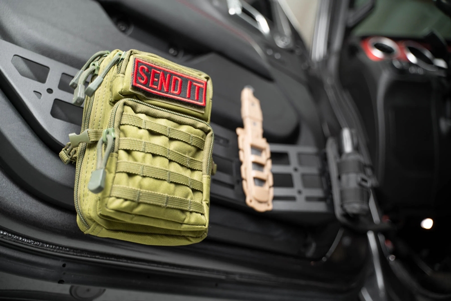 DV8 Offroad Front Door Pocket MOLLE Panels - JT/JL