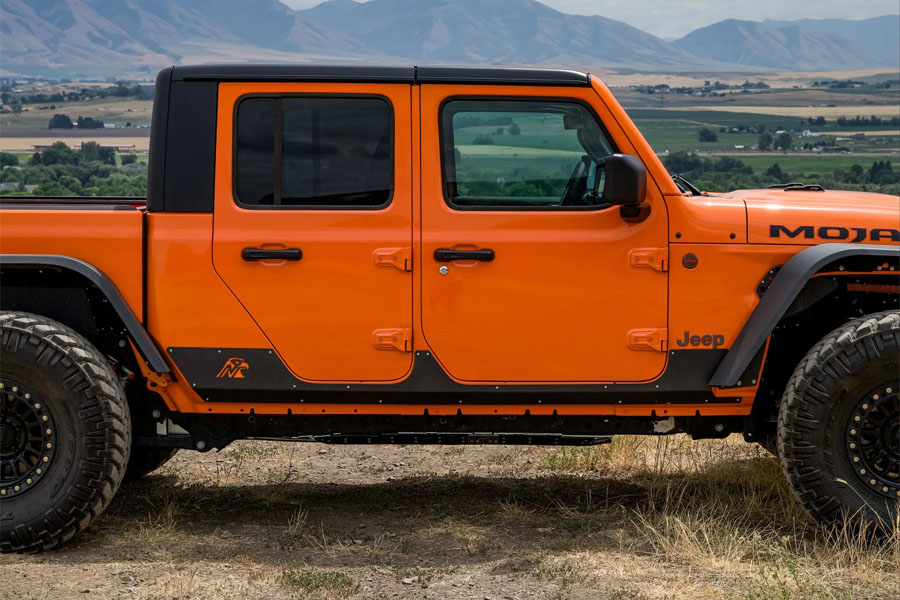 Next Venture Motorsports Rocker Armor, Bare - 10-Holes for Trailbreaker Sliders - JT