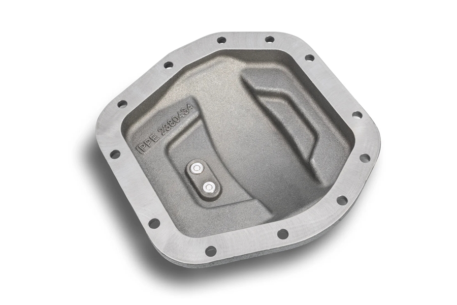 PPE D30/M186 HD Nodular Iron Front Differential Cover - Black - JL Non-Rubicon
