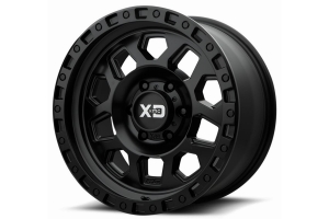 XD Series Wheels XD132 RG2 Satin Black Wheel 17x9, 5x5  - JT/JL/JK